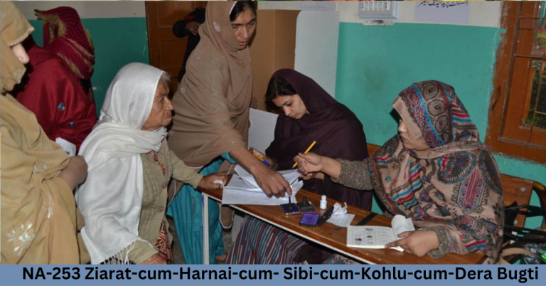 NA-253 Ziarat-cum-Harnai-cum- Sibi-cum-Kohlu-cum-Dera Bugti Election Result 2024