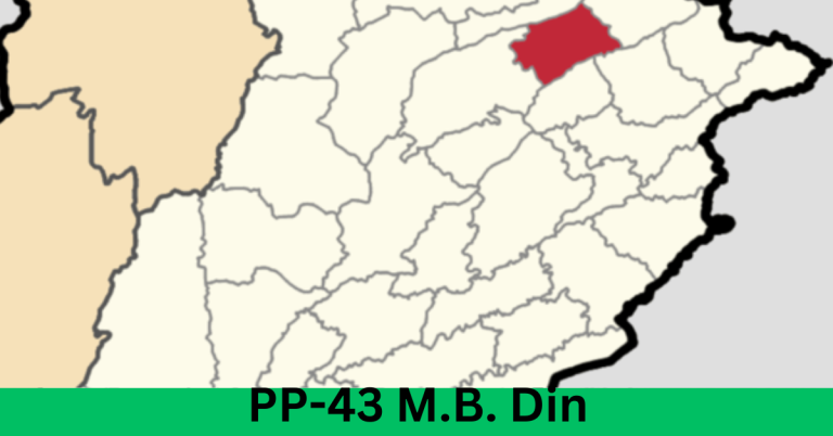 PP-43 M.B. Din-IV Election Result 2024